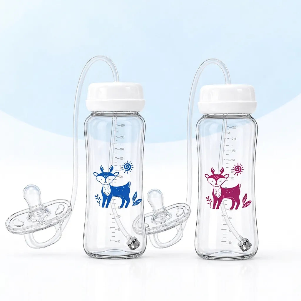 SipEase – 3-in-1 Anti-Colic Feeding Bottle