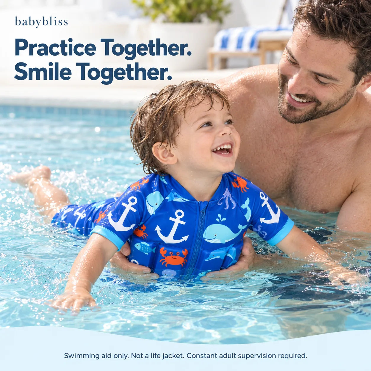 SwimBloom – Kids Learn-to-Swim Float Suit