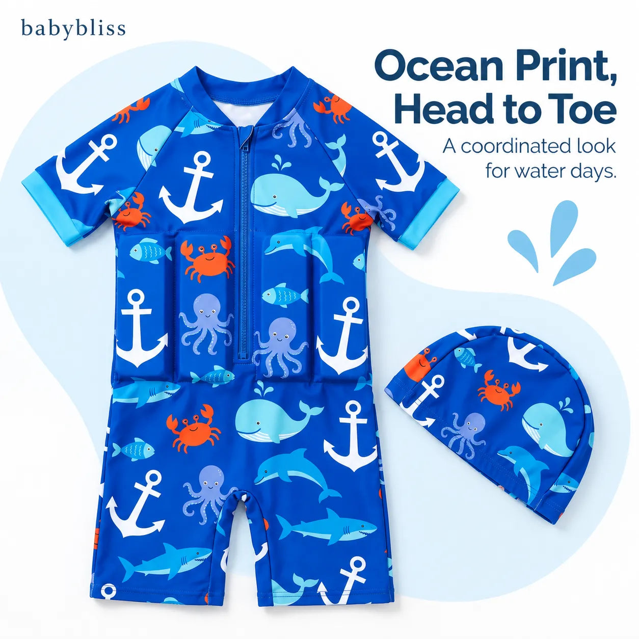 SwimBloom – Kids Learn-to-Swim Float Suit