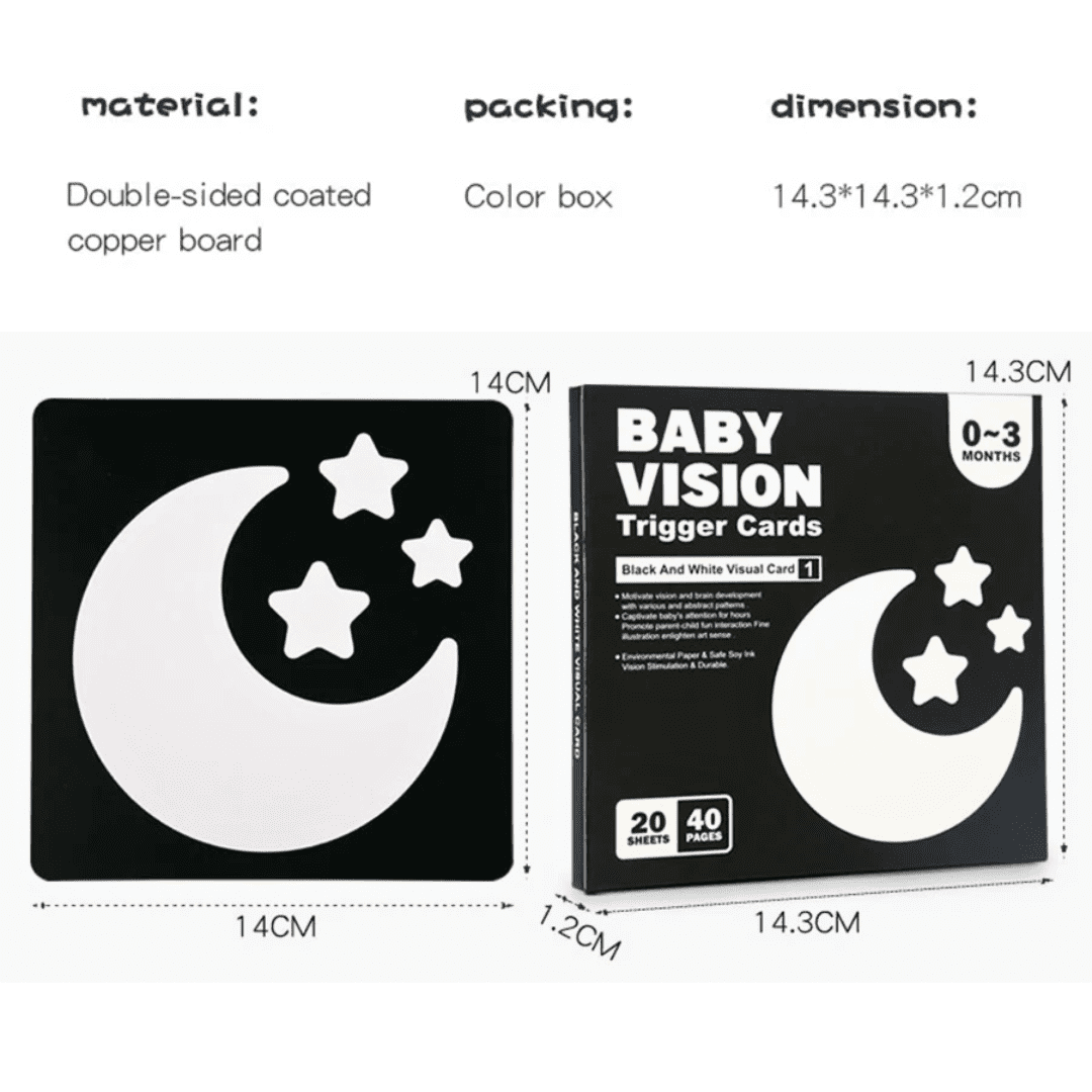 Montessori Cognitive Early Development Cards (0-36 Months)