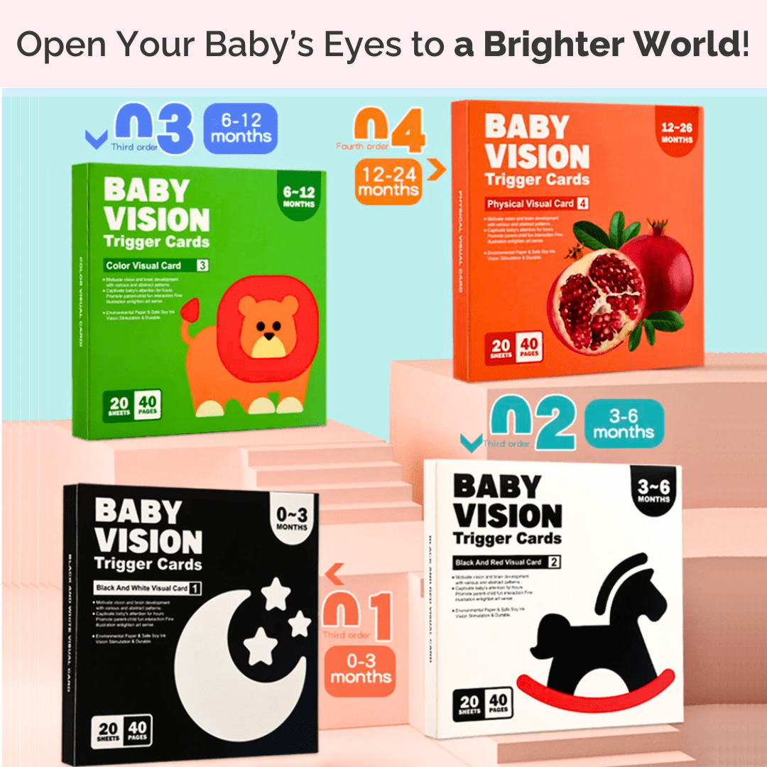 Montessori Cognitive Early Development Cards (0-36 Months)