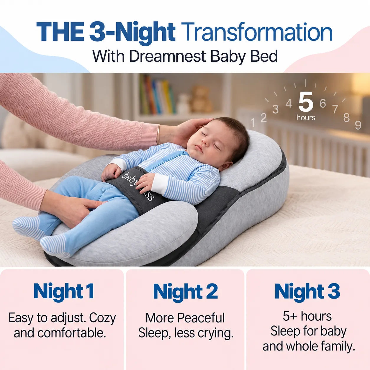DreamNest™ - The Ultimate Baby Bed